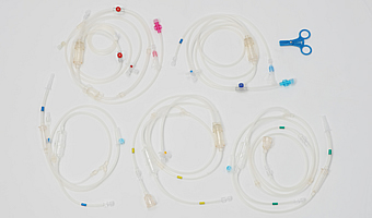 Blood circuits for continuous filtration